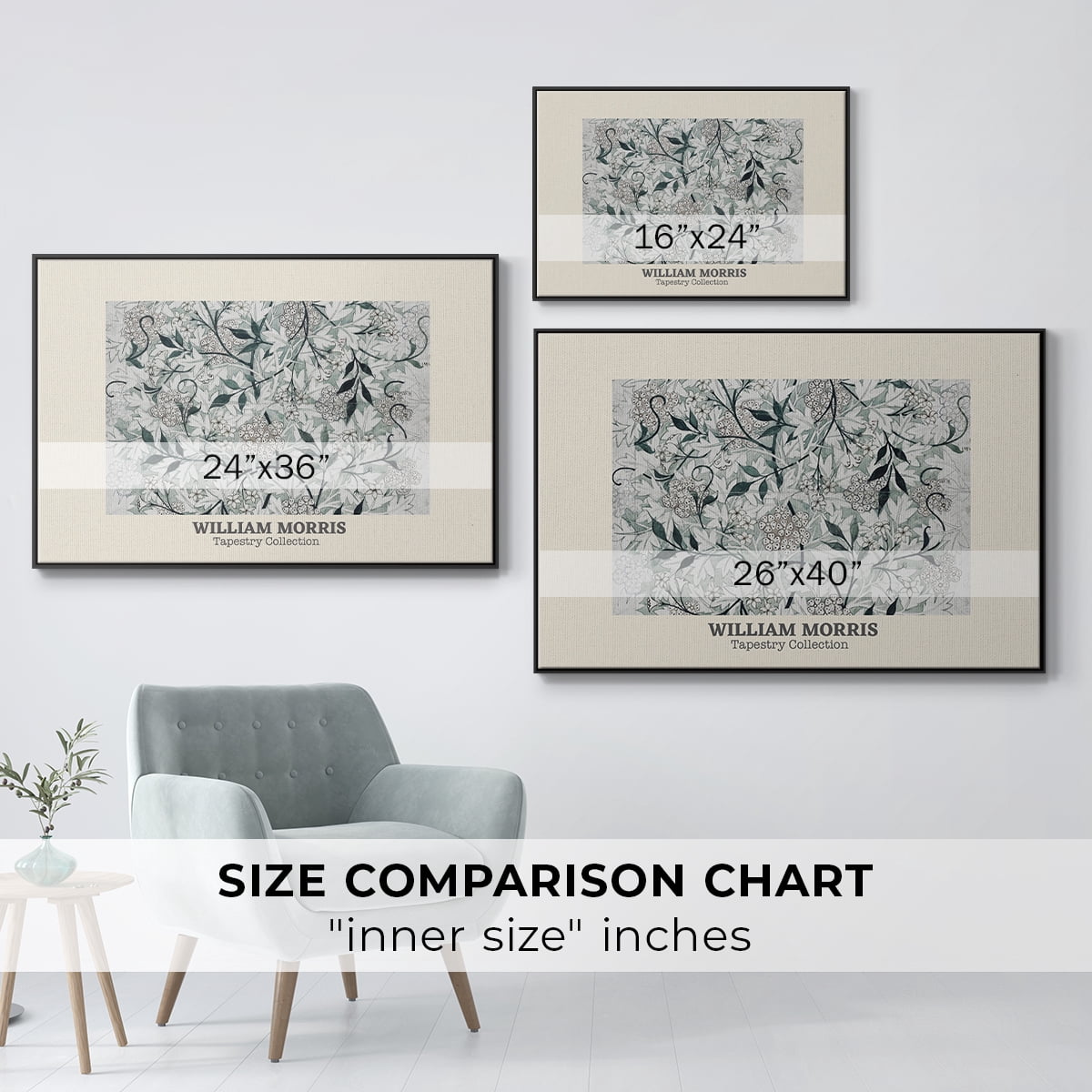 Vintage Abstract Print-XXXV Framed in Black Wood Gallery Wrapped Canvas 25 in. x 37 in.