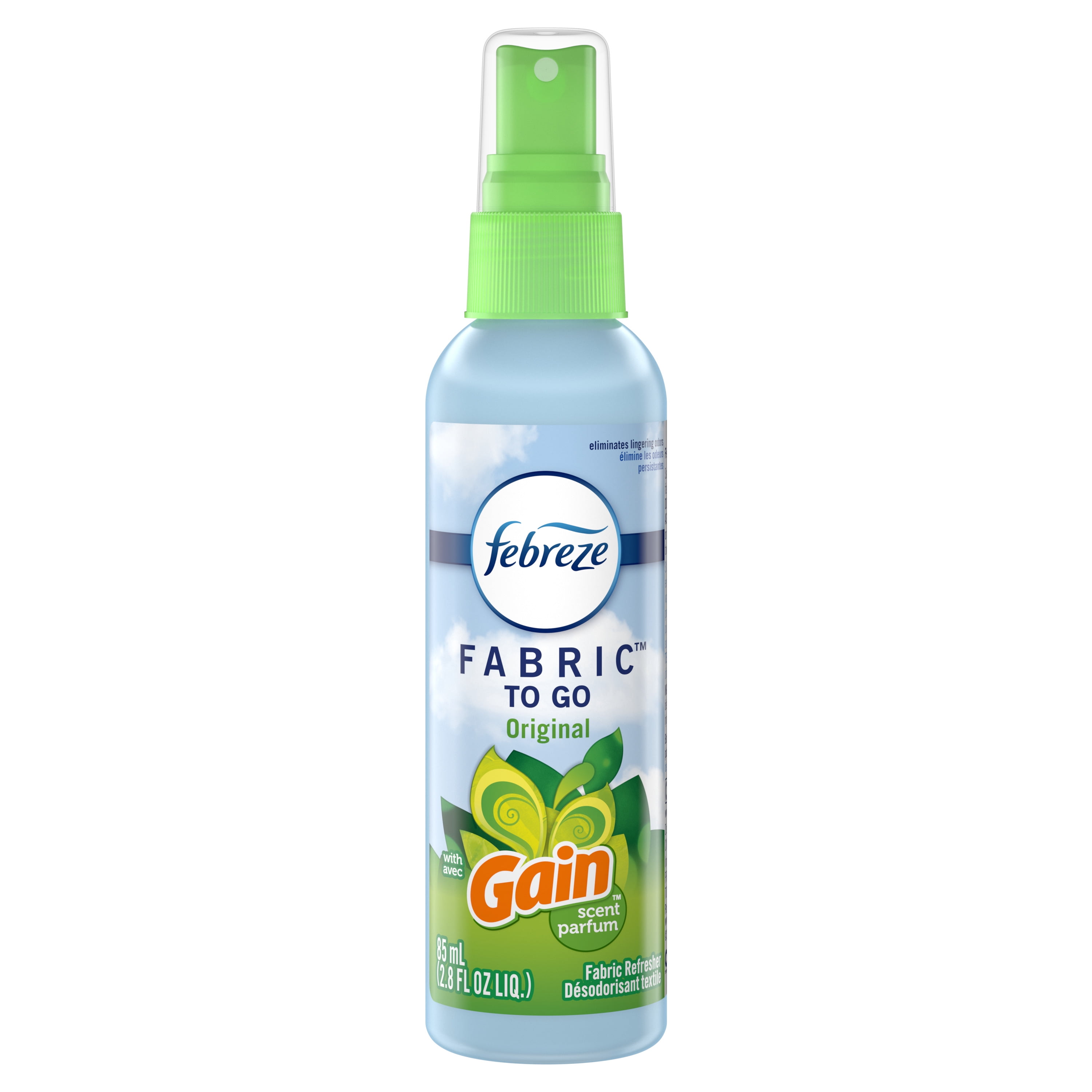 Febreze Fabric OdorEliminating Refresher with Gain Original Scent, 2.8
