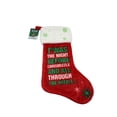 thumbnail image 4 of Snoop Dogg Night before Chrismizzle Red Stocking, 15", 4 of 6