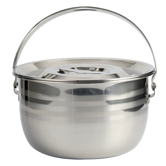 Aloha 1pc Thicken Camping Stew Pot Non-stick Pot Home Kitchen High Capacity Cookware
