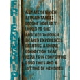 thumbnail image 2 of Stimson, Diane 25x32 Black Ornate Wood Framed with Double Matting Museum Art Print Titled - Friendship Grunge, 2 of 4