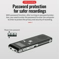 thumbnail image 3 of Digital Voice Recorder, Multifunctional Dual Mic Recorder with MP3 Player Function, Noise Reduction HD Recording Voice for Lecture Interview Meeting, 3 of 8