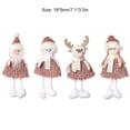 thumbnail image 4 of Toystoory Adornos navideños Muñecas Santa Muñeco de nieve Muñeco Cervatillo Colgante Árbol de Navidad Regalos colgantes para la familia Kits de decoración para fiestas No. 4 Toystoory HA042989-04, 4 of 6