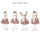 thumbnail image 5 of Moyic Adornos navideños Muñecas Santa Muñeco de nieve Muñeco Cervatillo Colgante Árbol de Navidad Regalos colgantes para la familia Kits de decoración para fiestas No.1 Moyic HA042989-01, 5 of 6