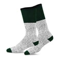 thumbnail image 5 of Eco Friendly Heavy Weight Recycled Cotton Thermals Boot Socks 4 Pairs (9-11, Color Heel Top), 5 of 6