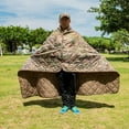 thumbnail image 6 of Kylebooker Poncho Liner Military Woobie Outdoor Camping Woobie Blanket for Travel, Beach, Grass, Picnic, Car Emergency, Outdoor, Survival, 6 of 17