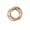 Gold, variant on Womens Stainless Steel Rotating Trinity Ring Electroplated Geometric Band with Round Elements Anniversary Promise Ring Gift for Her and Couples Jewelry