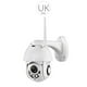 thumbnail image 1 of WiFi Cámara inteligente HD 1080P Cámara impermeable inalámbrica Suministros de seguridad para exteriores 360 Dregree Enchufe para el Reino Unido Kearding DZ5743-03, 1 of 7