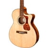 Guild OM-260CE Deluxe Flamed Mahogany Orchestra Cutaway Acoustic-Electric Guitar Natural