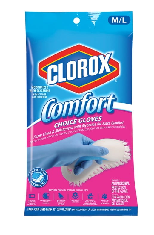 Clorox Comfort Choice Gloves, Large/Extra Large