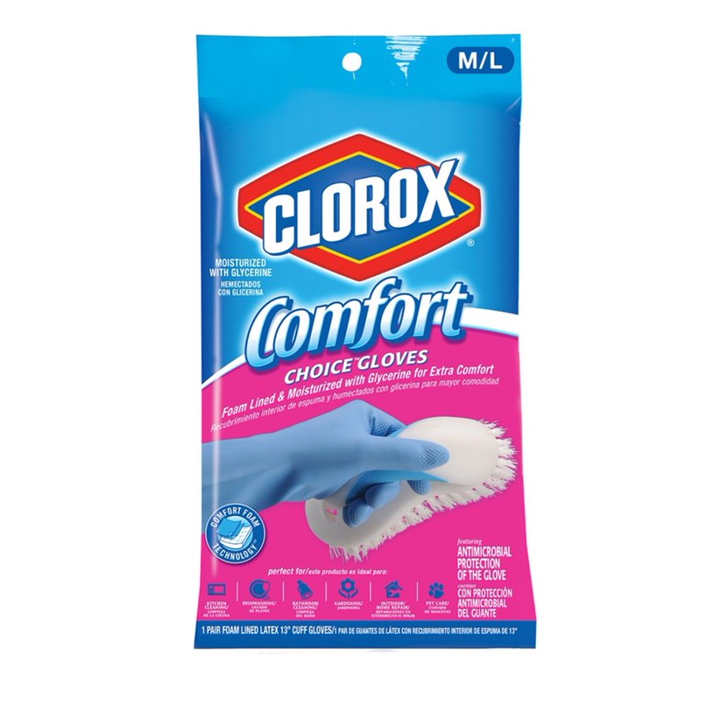 Clorox Comfort Choice Gloves, Large/Extra Large