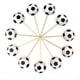 thumbnail image 2 of Palillo de Dientes con Tema de Fútbol, Decoración de Cupcakes, Decoración de Fiesta de Feliz Cumpleaños, Bandera de Palillo de Dientes para Pastel de Postre de Fruta, 2 of 5