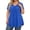 Blue&11W0312, variant on Garbnen L-5XL Womens Plus Size Short Sleeve Tops Curved Hem Womens Tops V Neck Hide Belly Summer Trendy Women's Tunic Top White 5XL