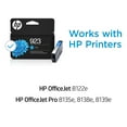 thumbnail image 6 of HP 923 Cyan Original Ink Cartridge, ~400 pages, 4K0T0LN, 6 of 6