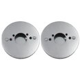 thumbnail image 1 of 2pcs Car Chrome Pancake High Air Flow Air Filter For All 1 Inch Su Hs4 Carburettors 14x3cm, 1 of 5