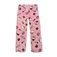 thumbnail image 1 of Mejor belleza Pantalones de pijama de forro polar ultrasuave para mujer, para invierno, suave, largo, para mujer, pijama, regalo, 1 of 3