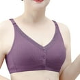 thumbnail image 2 of WCJM Up To 50% Off Bra Longline Zeal Bras Cotton Bra Purple,100, 2 of 4
