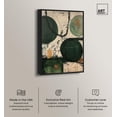 thumbnail image 2 of Greenlight Breeze II Canvas Green Abstract Art by Art Remedy, Black Frame, 24" x 36", 2 of 7