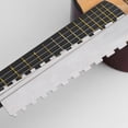 thumbnail image 2 of Regla Con Muescas En El Mástil De La Guitarra Regla Con Muescas En El Mástil De La Guitarra Herramienta de medición de borde recto de diapasón de regla con muescas de cuello de guitarra plateada, 2 of 5