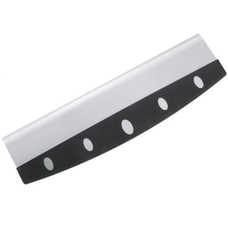 PreAsion Sharp Rocker Blade 14" Pizza Cutter Slicer with Protective Cover 430 Stainless Steel