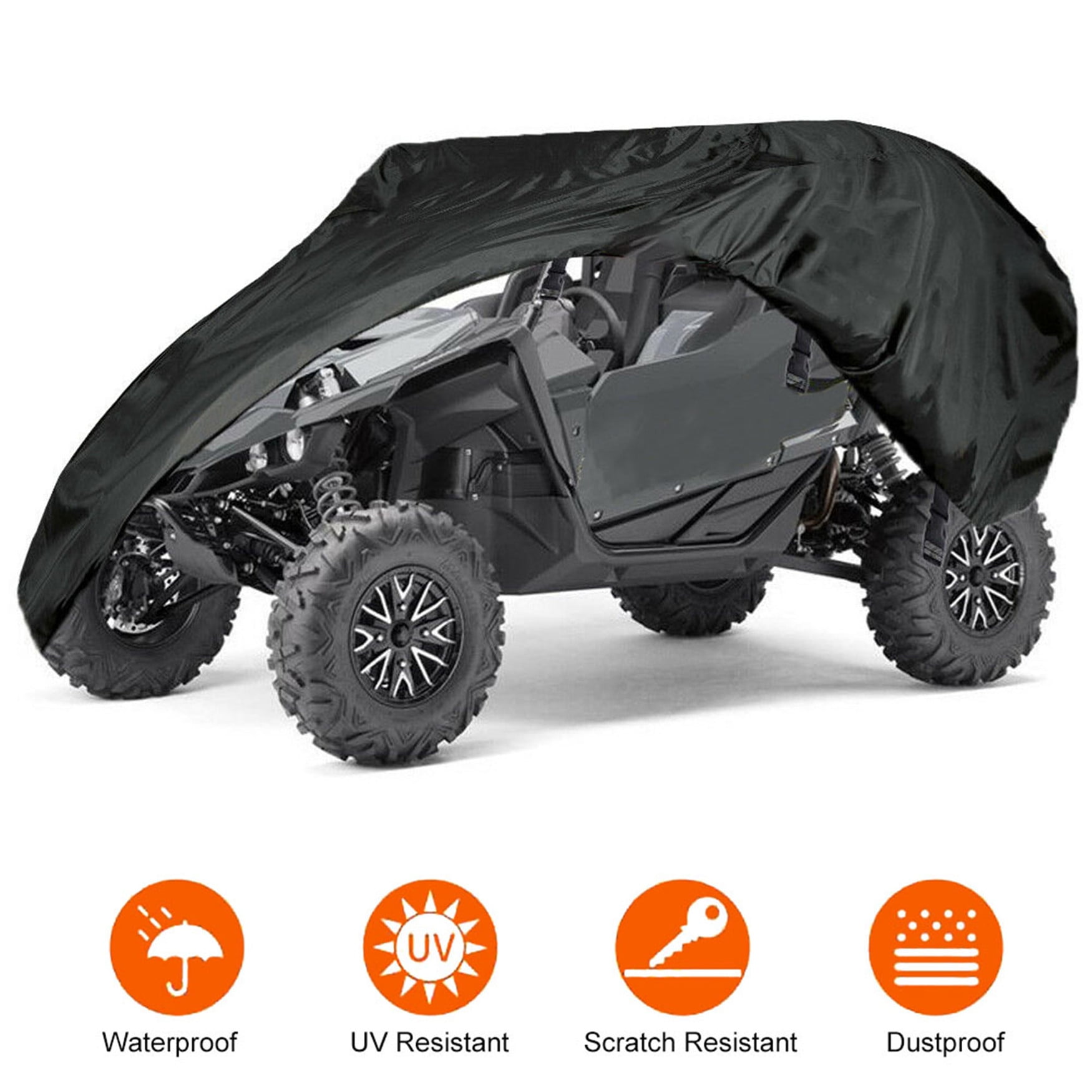 Waterproof Utility Vehicle UTV Cover Side-by-Side For Yamaha Rhino