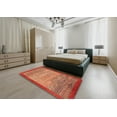 thumbnail image 4 of Ahgly Company Indoor Rectangle Abstract Red Abstract Area Rugs, 2' x 4', 4 of 6