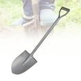 thumbnail image 1 of All Metal Shovel, Mn Steel Versatile Short D Handle Small Shovel Spade  for Digging, 1 of 7