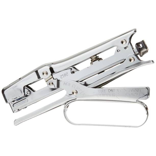 Grapadora Advantus Ace 07020 Clipper Ligera con Capacidad para 210 Grapas en Cromo