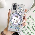 thumbnail image 1 of Funda de Hello Kitty Sanrio Kuromi para Samsung Galaxy A32, A21s, A03, A04, A01, A72, A52, A22, A30, A10, A51, A71, A02, A02s, A50, A70, A12 Fivean unisex, 1 of 2