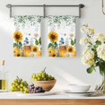 thumbnail image 3 of Eucalyptus Leaves Kitchen Towels Set of 1, Sunflowers Spring Watercolor Country Floral Bee Absorbent Dish Towels for Kitchen, Microfiber Hand Towel, Quick Drying Tea Towel Decorative Dishcloths, 3 of 7