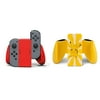 Joy Con Comfort Grips for Nintendo Switch - Red & Pokemon Joy-Con Comfort Grip for Nintendo Switch - Pikachu, Works with Nintendo Switch Lite - Nintendo Switch