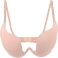 thumbnail image 3 of Women's Deep U Push Up Multi-Way Convertible Plunge Bra, 3 of 3