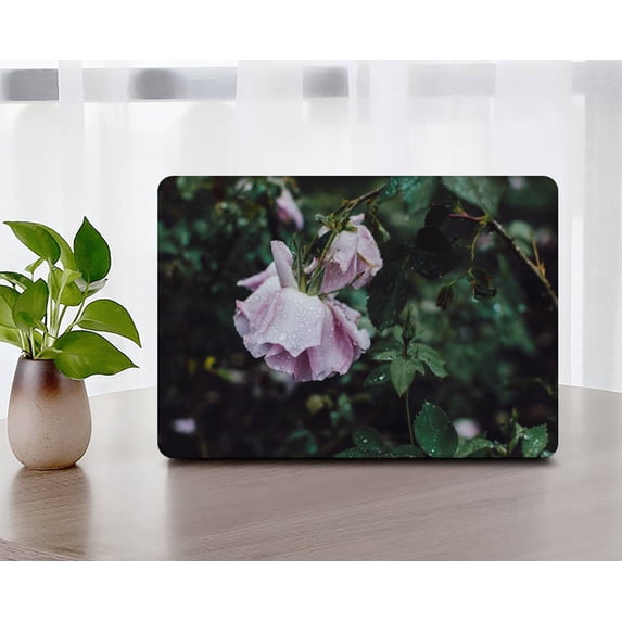 KSK KAISHEK Hard Shell Case Only for 2010-2017 Rel. Old MacBook Air 13" with No Touch No USB-C Model: A1369/A1466 Rose series 0334