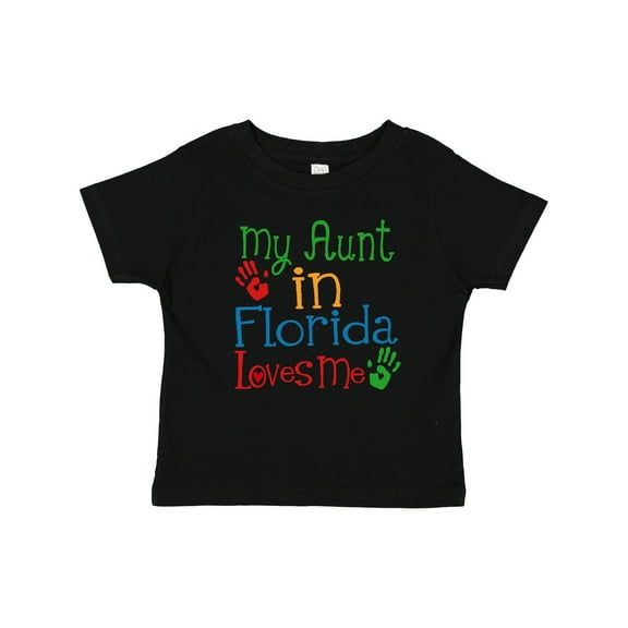 Inktastic My Aunt in Florida Loves Me Boys or Girls Baby T-Shirt