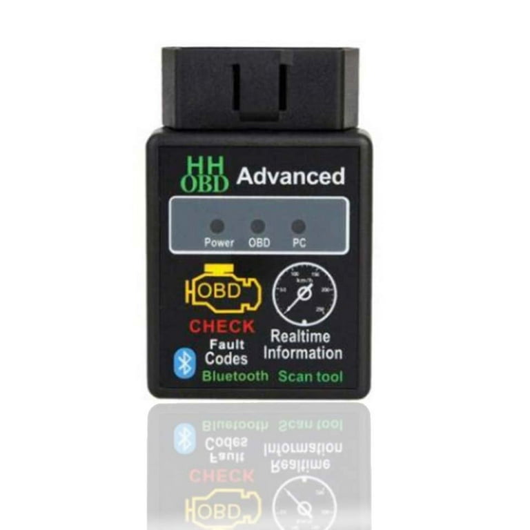 HH OBD ELM327 OBDII V1.5 Bluetooth Advanced Scan Tool Wireless Fuel Speed  Diagnostic Tool, snatcher
