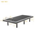 thumbnail image 7 of Set of 2 Adjustable Ergonomic Bed with Vibration Massage, Twin XL Size Electric Bed Base with 1A/2A USB Port & Wireless Remote and LED Night Light Bed Frame for Fast & Easy Assembly, Gray, 7 of 7