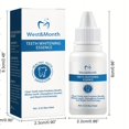 thumbnail image 4 of 10ML Teeth Whitening Essence Removes Plaque Stains Tooth Bleaching Cleaning Serum White Teeth Oral Hygiene, 4 of 4