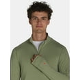 thumbnail image 2 of Ozark Trail Men's & Big Men's Quarter Zip Pullover with Long Sleeves, Sizes S-3XL, 2 of 6