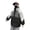 Black, variant on EnJoCho Teen Boys Girls Thick Rain Jacket Hooded 2 In 1 Detachable Liner Zip Windproof Outwear Winter Pocket Raincoat Ponchos Trench Coat