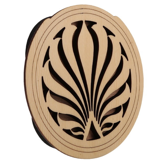Cubierta de pozo de guitarra acústica Sunnimix para control de realimentación