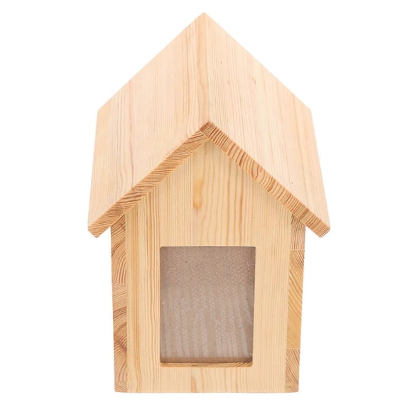 Wooden Pet Urn for Dog Cat Ashes Corrosion Resistant, Compact Keepsake Casket for Memorial, Portable Pet Bone Ash Storage