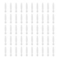 thumbnail image 1 of Espátula de punta redonda para maquillaje, 50 Uds., muestra de mezcla, espátulas cosméticas reutilizables portátiles para máscara de crema Facial de ojos, 1 of 8