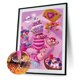 thumbnail image 5 of Pintura De Diamante 5D DIY Kit De Gato De Taladro Redondo Completo Decoración Del Hogar 30x40cm Rosa, 5 of 9