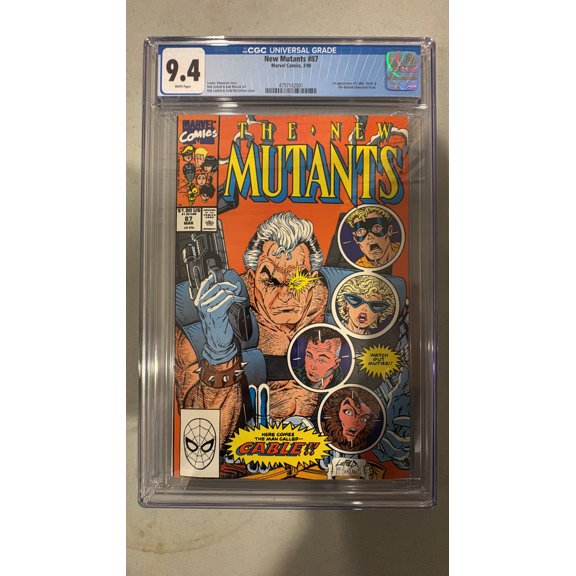 Collectible New Mutants #87 - CGC 9.4 Comic Book