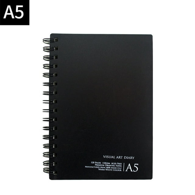 Cuaderno de bocetos Vintage A3 A4 A5, libreta de escritorio, libro de bocetos para pintar, dibujar, regalos VoborMX herramienta