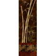 thumbnail image 2 of Knutsen, Conrad 7x14 White Modern Wood Framed Museum Art Print Titled - Bamboo Garden I, 2 of 4