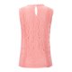 thumbnail image 4 of Camisetas sin mangas de encaje con cuello en V para mujer, camisetas informales de verano Fridja qr5328, 4 of 7