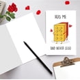thumbnail image 3 of Tarjeta de aniversario CTVSPC Never Let Go Pun para marido y mujer, 3 of 7