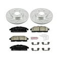 thumbnail image 3 of PowerStop Front Z23 Evolution Sport Carbon-Fiber Ceramic Brake Pad and Drilled & Slotted Rotor Kit Fits: NISSAN Select Models K6360, 3 of 10