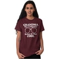 thumbnail image 5 of Funny Cool Hipster Grandma Joke Women's Graphic T Shirt Tees Brisco Brands 4X, 5 of 6